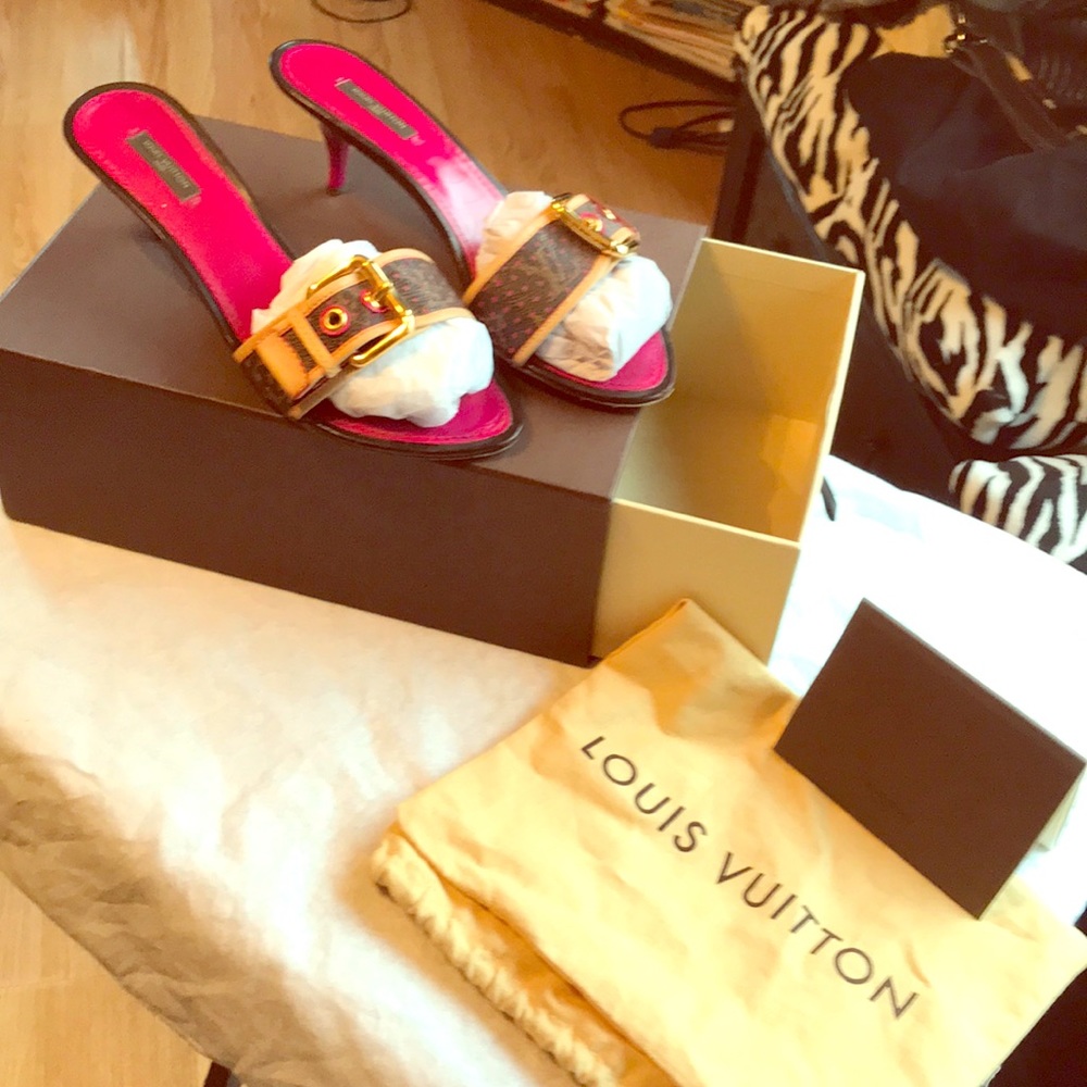 Louis Vuitton mules